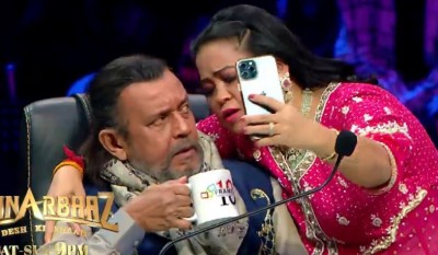 Bharti Singh made a video with Mithun Chakraborty on Oo Antava