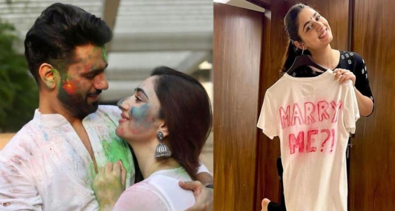 Rahul Vaidya proposed Disha Parmar on Bigg Boss journey with T-shirt