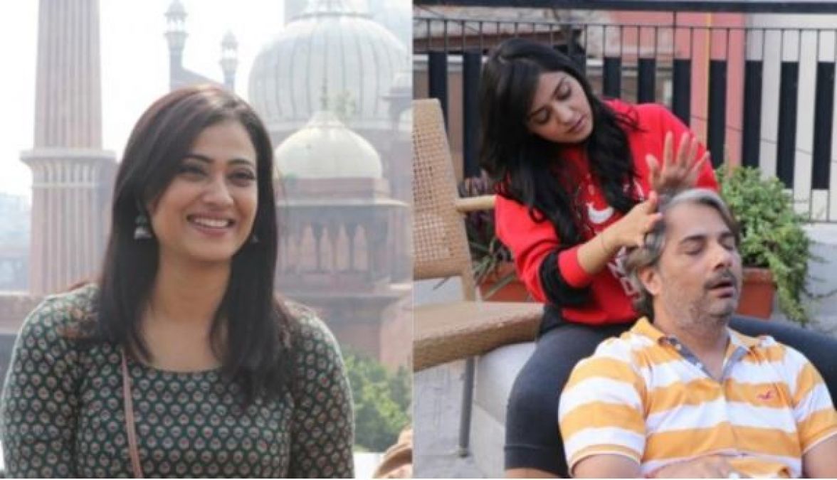 Shooting of 'Mere Dad Ki Dulhan' show starts, Shweta Tiwari spotted in special style