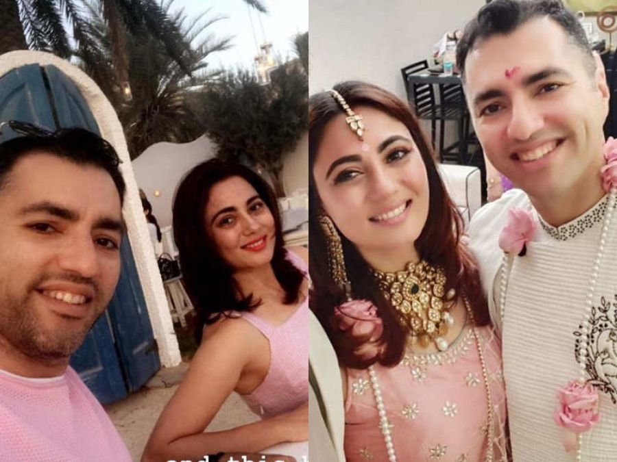 this actress of 'Kyuki Saas Bhi Kabhi Bahu Thi.'  shared a photo of her second marriage with her son and husband