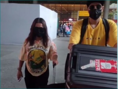 VIDEO: एयरपोर्ट पर इस कदर नजर आईं नेहा कक्कड़ कि लोग पूछने लगे 'प्रेग्नेंट हो क्या'