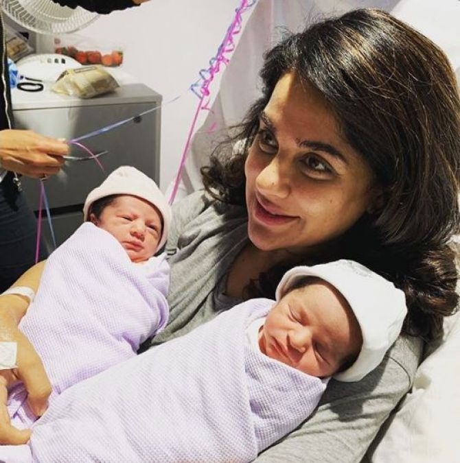 इस एक्ट्रेस ने दिया जुड़वा बच्चों को जन्म, तस्वीर हो रही वायरल
