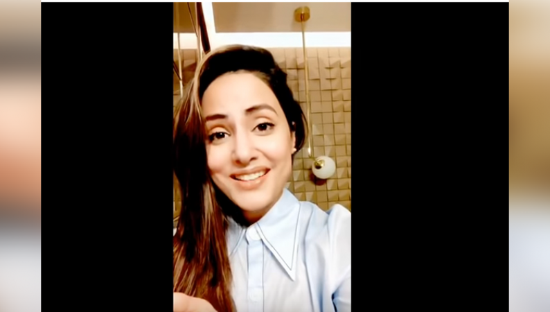Video: फैंस के लिए हिना खान ने गाया भसूड़ी गाना
