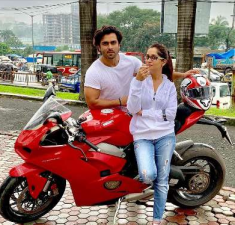 'Deepika Kakkar' enjoyed the romantic season with her husband in this style!
