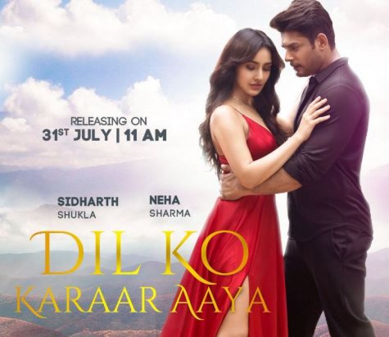 Siddharth-Neha's song Dil Ke Karaar released, check out their sizzling chemistry here