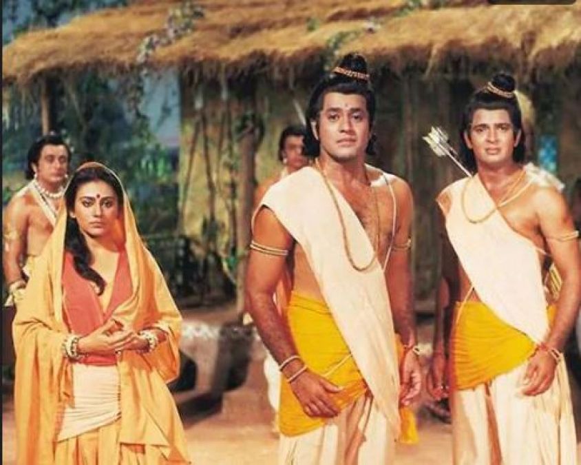 Sugriva of Ramayana gets scared on set