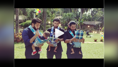 Video: जब इश्कबाज के तीनो एक्टर्स बन गए 'पापा'