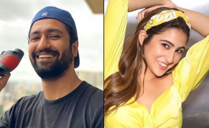 Vicky Kaushal took over the stage after a man asked Sara Ali Khan such a question in front of everyone