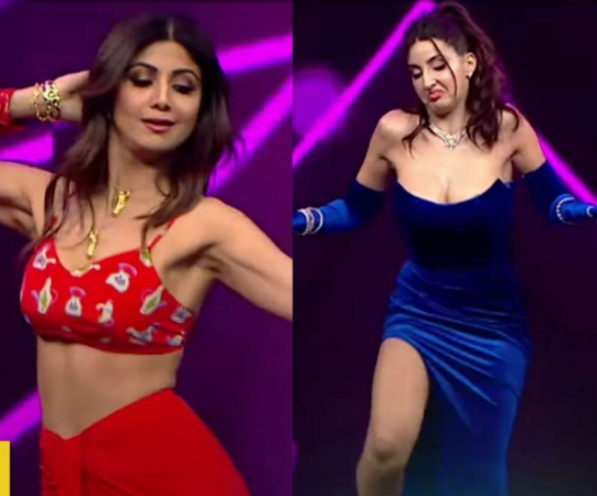Shilpa-Nora danced fiercely together, the audience went crazy watching the killer moves.