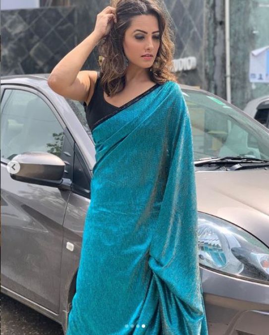 Anita Hassanandani looked gorgeous in the new Saree!