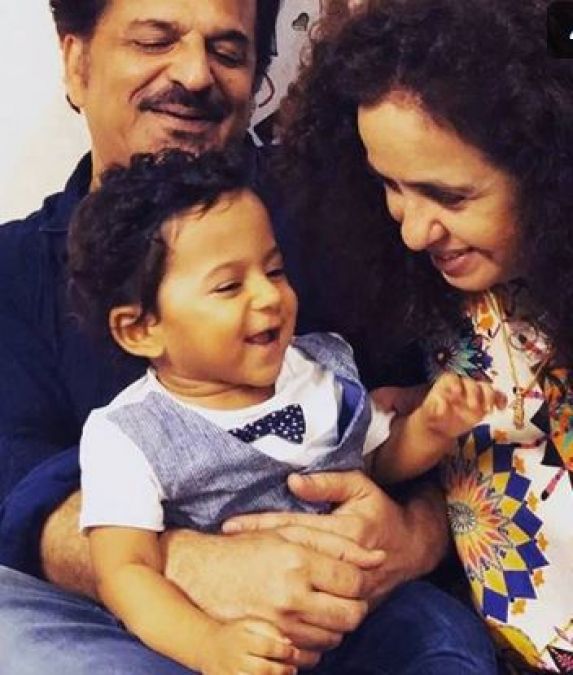 Bepanaah fame Rajesh Khattar celebrates first birthday of his son