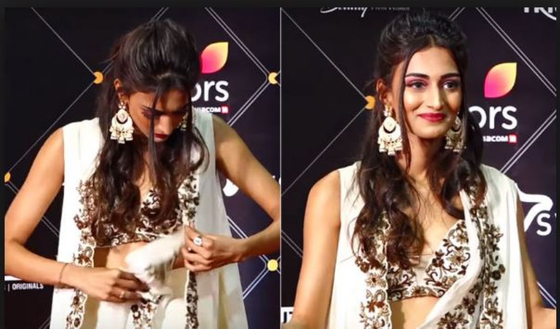 OH! Kasauti star Erica Fernandes Oops Moment