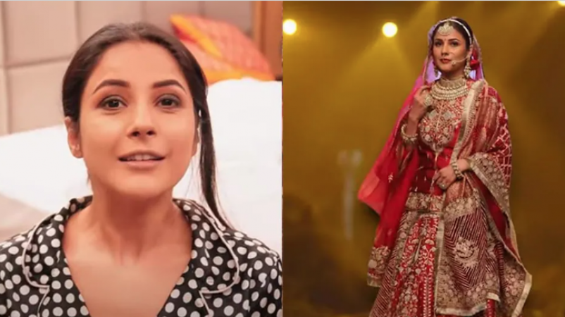 Shahnaz Gill said a big thing about the debut ramp walk, VIDEO went viral