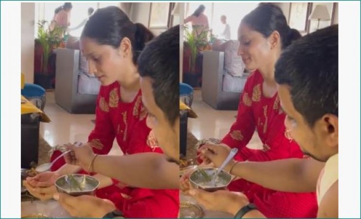 Ankita once again got the Havan done at her house, shares video