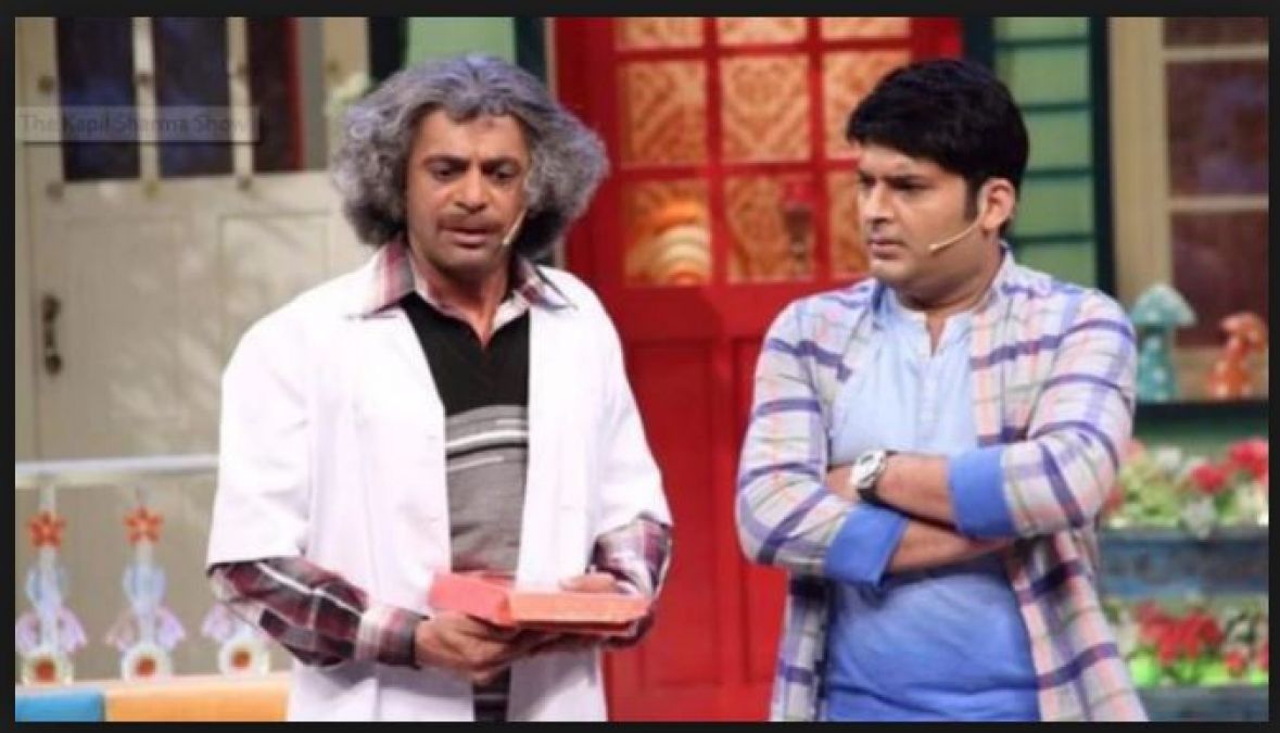 After his separation from Kapil, Sunil once again said, 