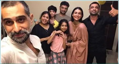 Photos of celebration viral as Pavitra Punia arrives for Eijaz Khan nephew's birthday