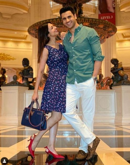 Divyanka Tripathi is spending a romantic vacation with her husband
