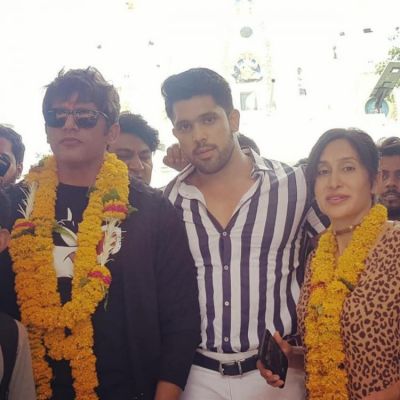 Karanvir Bohra visited this popular temple in Indore before the release of his film