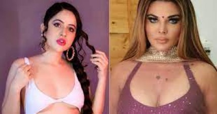 Rakhi Sawant and Urfi Javed spotted together, people said - 'Two crazy women together'