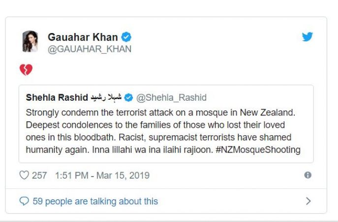 टीवी सेलेब्स ने जताया न्यूजीलैंड में हुए आतंकवादी हमले पर अपना गुस्सा