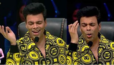 Judges were shocked to hear the song of Karan Johar, fans also surprised to see the video.