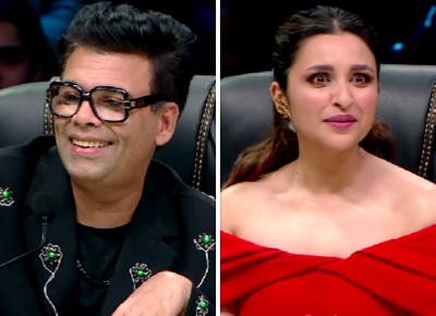 Karan Johar sang such a song for Surbhi Chandna, the audience laughed along with the judges