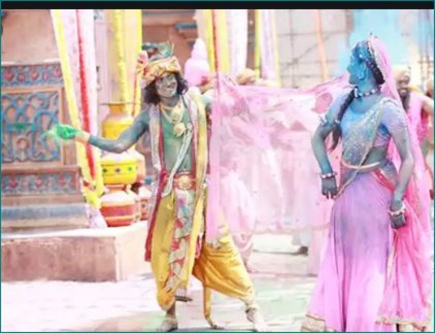 RadhaKrishn is going to make ruckus on Holi, pictures surfaced from set