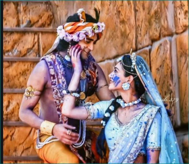 RadhaKrishn is going to make ruckus on Holi, pictures surfaced from set