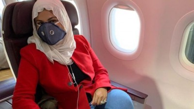 This famous actress in the plane did such a thing, all passengers got scared