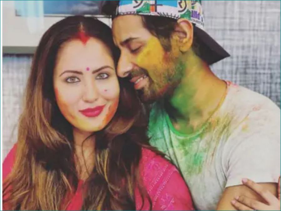 TV's famous new couples celebrated their first Holi festival