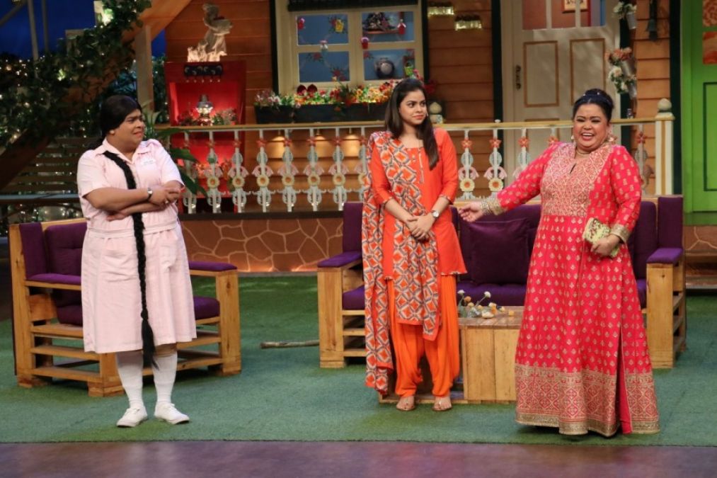 Krishna and Kiku Sharda open camouflage to start Kapil Sharma show