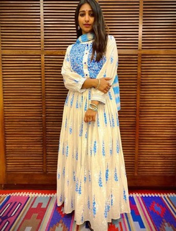 Mohena Kumari shared photos wearing her husband's favourite dress