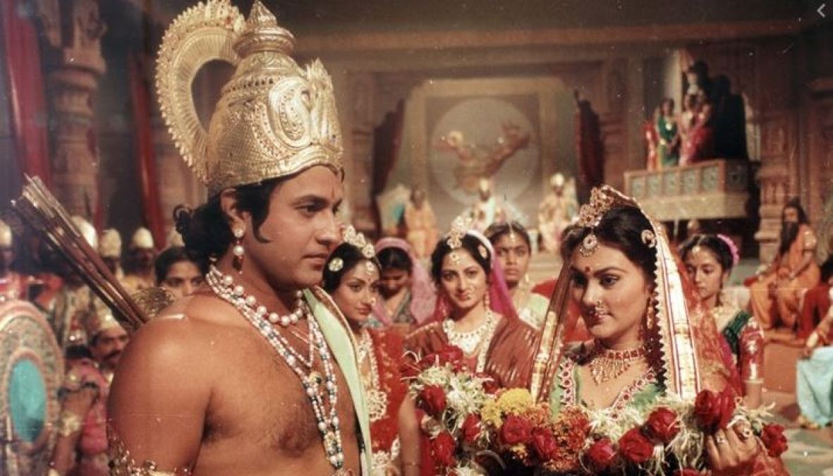 Arun Govil became emotional in this scene in Ramayana