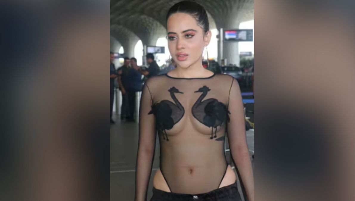 Urfi Javed came out wearing a mesh top, people said that it is a different Met Gala