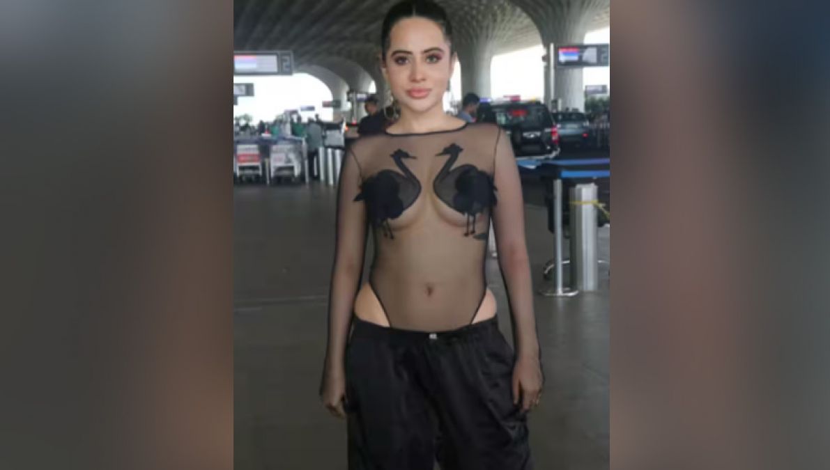 Urfi Javed came out wearing a mesh top, people said that it is a different Met Gala