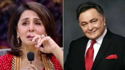 Neetu Kapoor grooved to Rishi Kapoor's song, the judges were also surprised to see it