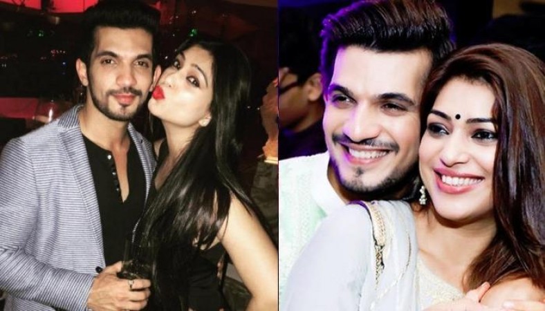 Arjun Bijlani became romantic with his wife in water, pictures set fire