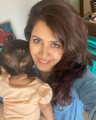 Karan Patel's daughter turns five months old, Ankita shares post