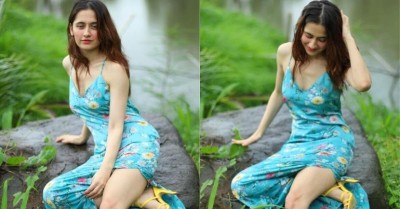 This famous model gets photoshoot done only in towel, video raises fan's heart beat