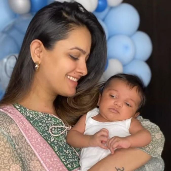 Anita Hassanandani’s shares video of her sin Aaravv, fans goes 'awww'