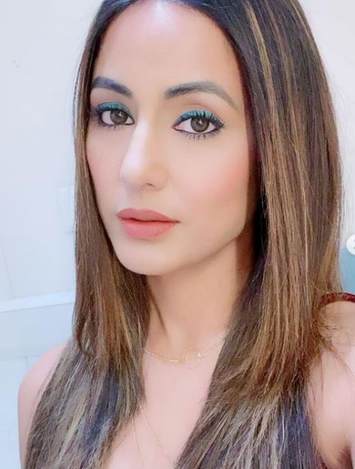 Hina Khan did this experiment with look on Eid