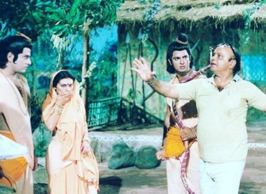 Ramanand Sagar taught Shurpanakha's to walk