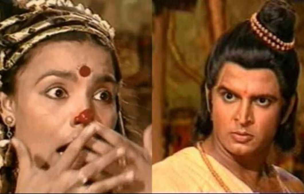 Sunil Lahri shared the incident when he cut Surpanakha's nose