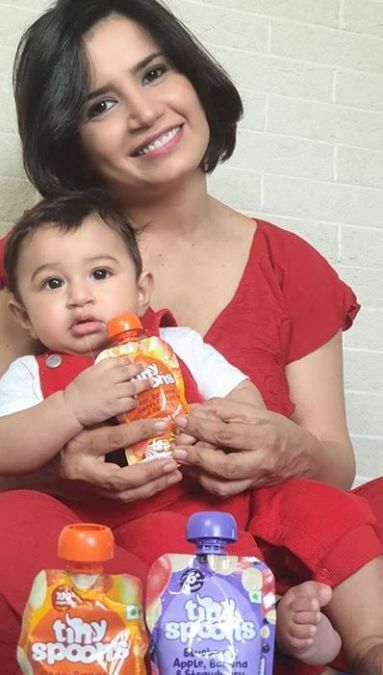 तारक मेहता की रीटा रिपोर्टर का बेटा हुआ 6 महीने का