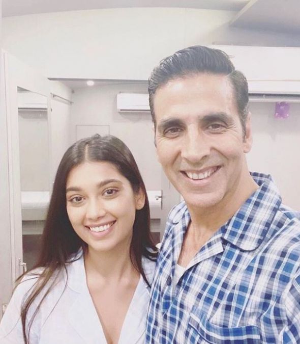 Digangana Suryavanshi collaborated with Akshay Kumar for this film