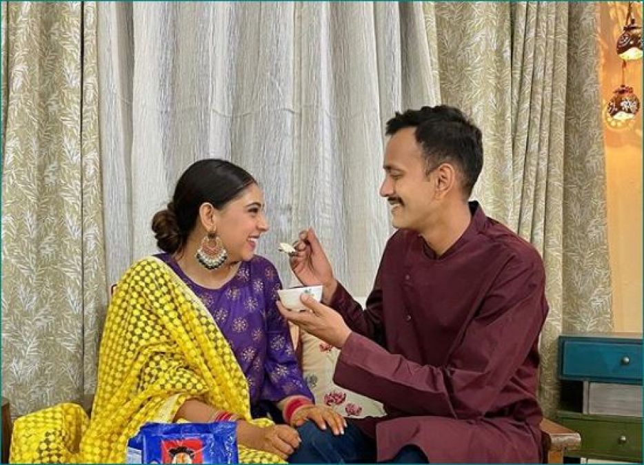 TV Couples celebrates festival of Karvachauth in this way, See pics