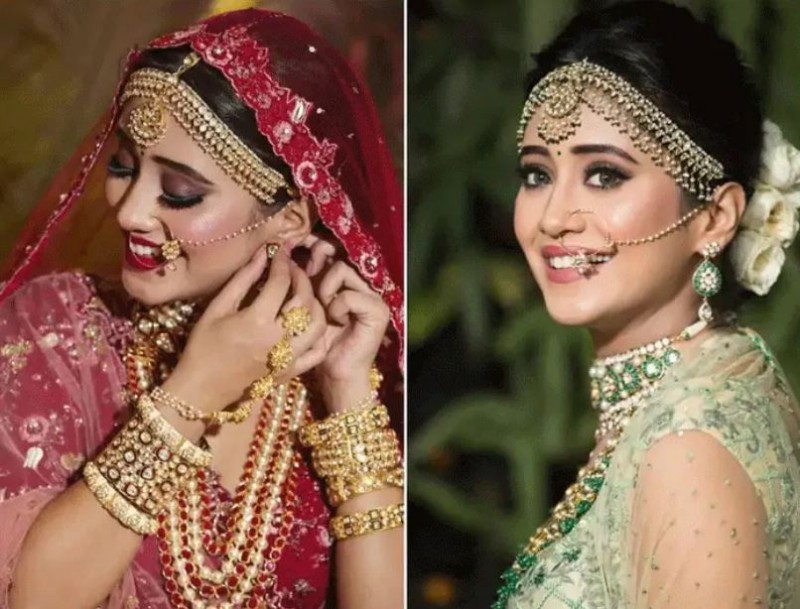 Naira's glamorous bridal look from show 'Yeh Rishta Kya Kehlata Hai'