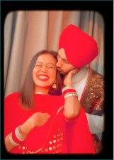 Neha Kakkar shares first Karwa Chauth's video with husband