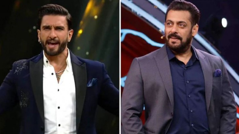 Salman Khan's unique style on Ranveer Singh's show