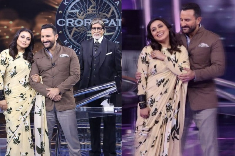 Saif-Rani arrives in KBC 13, stunning video from sets surfaced